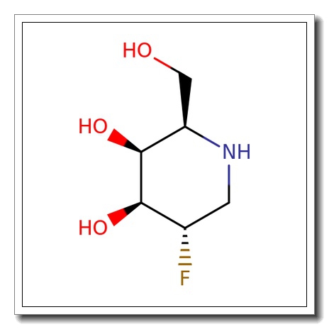 1,2-Dideoxy-2-fluoro-galactonojirimycin