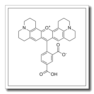 3-Carboxy-4-(2,3,6,7,12,13,16,17-octahydro-1H,5H,11H,15H-pyrido[3 ,2,1-ij]quinolizino[1',9':6,7,8]chromeno[2,3-f]quinolin-4-ium-9-y l)benzoate CAS 216699-35-3