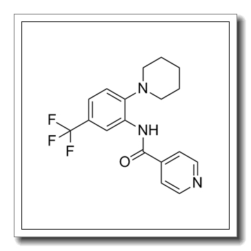 N-[2-(1-Piperidinyl)-5-(trifluoromethyl)phenyl]isonicotinamide CAS 218156-96-8