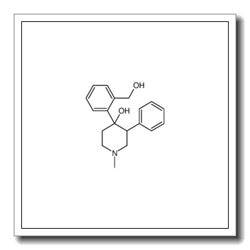 4-[2-(Hydroxymethyl)phenyl]-1-methyl-3-phenyl-4-piperidinol
