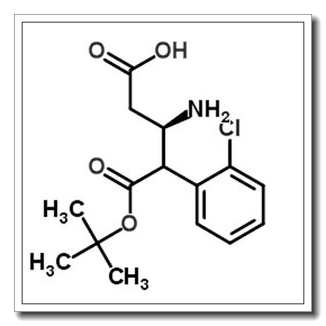 (R)-N-叔丁氧羰基-3-氨基-4-(2-氯苯基)丁酸