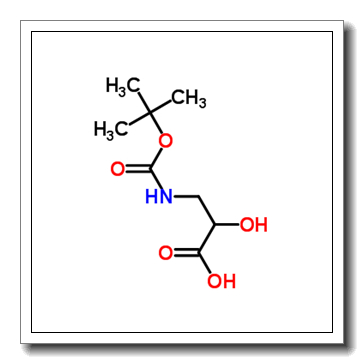2-hydroxy-3-[(2-methylpropan-2-yl)oxycarbonylamino]propanoic acid CAS 218916-64-4
