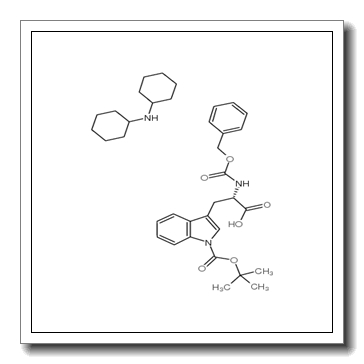 N-cyclohexylcyclohexanamine,3-[1-[(2-methylpropan-2-yl)oxycarbonyl]indol-3-yl]-2-(phenylmethoxycarbonylamino)propanoic acid CAS 218938-57-9
