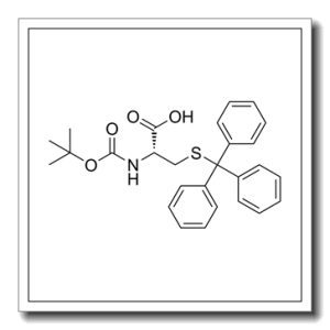 N-叔丁氧羰基-S-三苯甲基-L-半胱氨酸