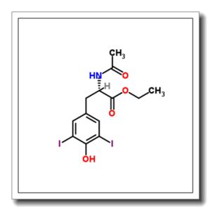 N-乙酰基-3,5-二碘-L-酪氨酸乙酯