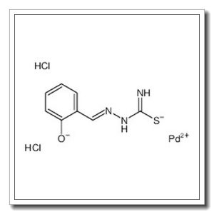水杨醛缩氨基硫脲氯化钯(II)