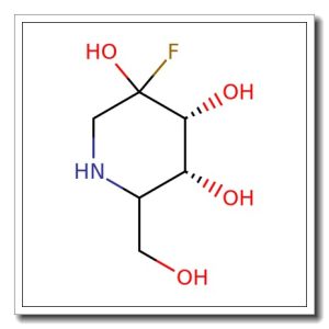 1-Deoxy-2-fluoronojirimycin