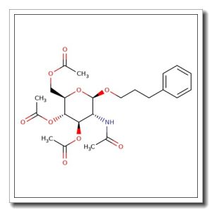 Phenylpropyl 2-acetamido-3,4,6-tri-O-acetyl-2-deoxy-b-D-glucopyranoside