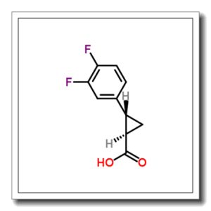 (1R,2S)-rel-2-(3,4-二氟苯基)环丙基甲酸