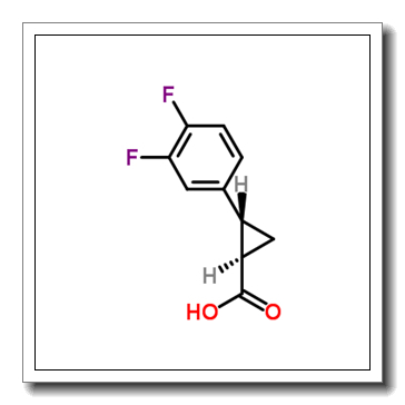 (1R,2S)-rel-2-(3,4-二氟苯基)环丙基甲酸