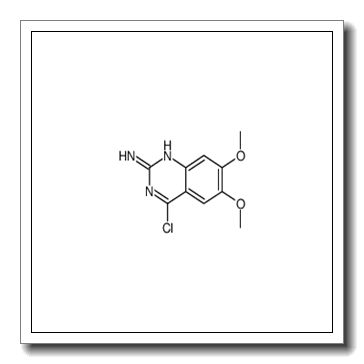 4-chloro-6,7-dimethoxyquinazolin-2-amine CAS 221698-39-1