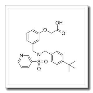 (3-{[(4-叔丁基-苄基)-(吡啶-3-磺酰基)-氨基]-甲基}-苯氧基)-乙酸