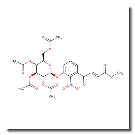 (2E)-4-[2-Nitro-3-[(2,3,4,6-tetra-O-acetyl-b-D-glucopyranosyl)oxy]phenyl]-4-oxo-2-butenoic acid methyl ester CAS 224044-68-2