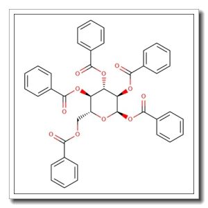 1,2,3,4,6-Penta-O-benzoyl-a-D-glucopyranose