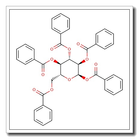 1,2,3,4,6-Penta-O-benzoyl-a-D-glucopyranose