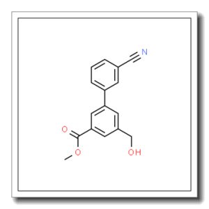 3′-氰基-5-(羟甲基)-[1,1′-联苯] -3-羧酸甲酯
