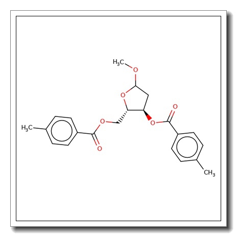 Methyl 2-deoxy-3,5-di-O-toluoyl-L-ribofuranoside