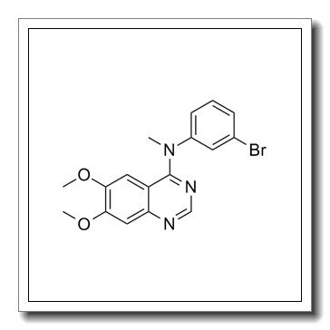N-(3-bromophenyl)-6,7-dimethoxy-N-methylquinazolin-4-amine CAS 229476-53-3