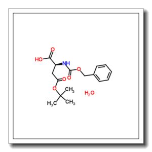 (2S)-2-{[(Benzyloxy)carbonyl]amino}-4-[(2-methyl-2-propanyl)oxy]-4-oxobutanoic acid hydrate (1:1)