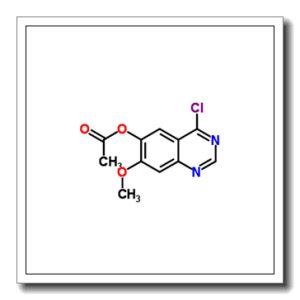 6-乙酰氧基-4-氯-7-甲氧基喹唑啉