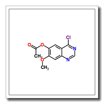 6-Acetoxy-4-chloro-7-methoxyquinazoline CAS 230955-75-6
