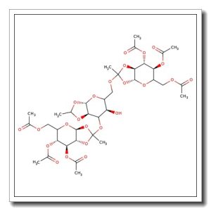 3,6-Di-O-(3,4,6-tri-O-acetyl-b-D-mannopyranosylethylidyne)-1,2-O-ethylidene-b-D-mannopyranose