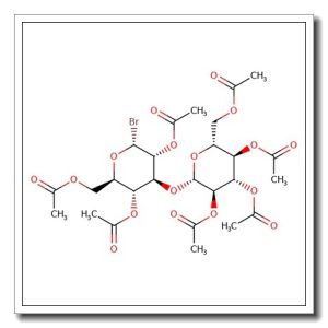 1-Bromo-2,4,6-tri-O-acetyl-3-O-(2,3,4,6-tetra-O-acetyl-b-D-glucopyranosyl)-a-D-glucopyranoside