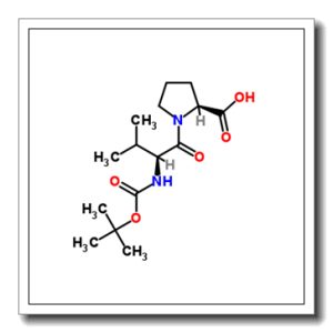 (2S)-1-[(2S)-3-methyl-2-[(2-methylpropan-2-yl)oxycarbonylamino]butanoyl]pyrrolidine-2-carboxylic acid
