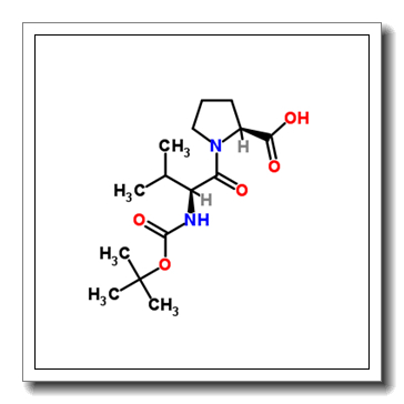(2S)-1-[(2S)-3-methyl-2-[(2-methylpropan-2-yl)oxycarbonylamino]butanoyl]pyrrolidine-2-carboxylic acid CAS 23361-28-6