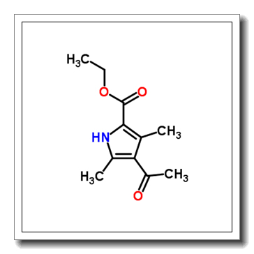 ethyl 4-acetyl-3,5-dimethyl-1H-pyrrole-2-carboxylate CAS 2386-26-7