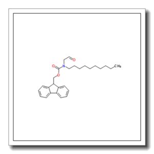 (9H-芴-9-基)-癸基(2-氧代乙基)氨基甲酸甲酯