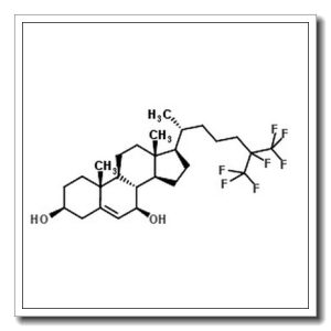 (3β,7β)-25,26,26,26,27,27,27-Heptafluorocholest-5-ene-3,7-diol