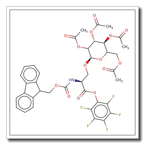 2,3,4,6-Tetra-O-acetyl-b-D-galactopyranosyl-(N2-Fmoc)-L-serine pentafluorophenyl ester CAS 243469-45-6
