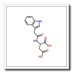 (2S)-2-[[2-(1H-indol-3-yl)acetyl]amino]butanedioic acid