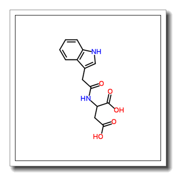 (2S)-2-[[2-(1H-indol-3-yl)acetyl]amino]butanedioic acid