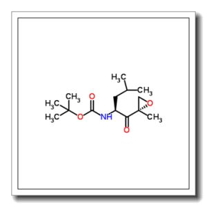 2-Methyl-2-propanyl {(2S)-4-methyl-1-[(2S)-2-methyl-2-oxiranyl]-1-oxo-2-pentanyl}carbamate