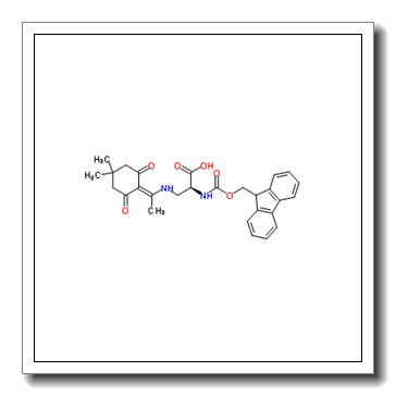 (2S)-3-[1-(4,4-dimethyl-2,6-dioxocyclohexylidene)ethylamino]-2-(9H-fluoren-9-ylmethoxycarbonylamino)propanoic acid CAS 247127-51-1