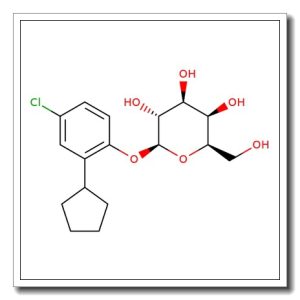 4-Chloro-2-cyclopentylphenyl β-D-galactopyranoside