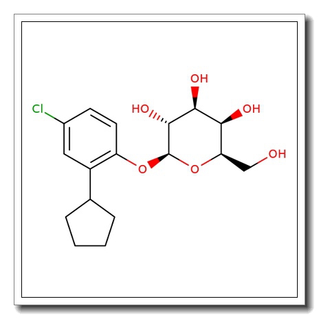 4-Chloro-2-cyclopentylphenyl β-D-galactopyranoside