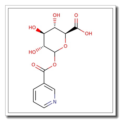 Nicotinic acid acyl-b-D-glucuronide