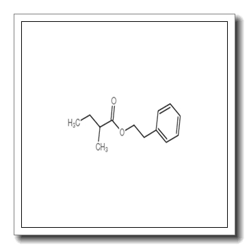 2-phenylethyl 2-methylbutanoate CAS 24817-51-4