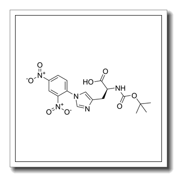 (2S)-3-[1-(2,4-dinitrophenyl)imidazol-4-yl]-2-[(2-methylpropan-2-yl)oxycarbonylamino]propanoic acid CAS 25024-53-7