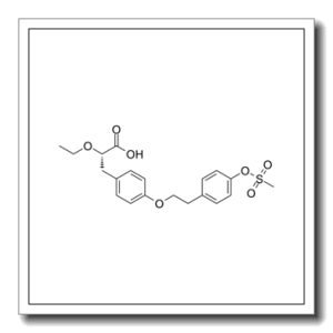 (S)-2-乙氧基-3-{4-[2-(4-甲磺酰基苯基)-乙氧基-苯基]-丙酸