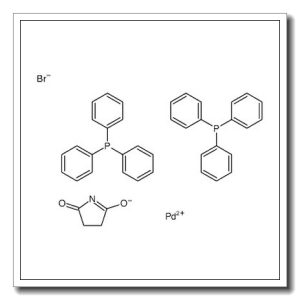 反式-溴(N-琥珀酰亚胺基)双(三苯基膦)钯(II)