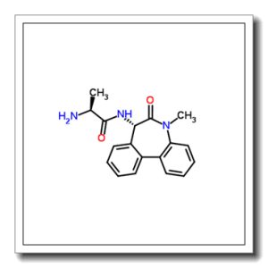 N-[(7S)-5-Methyl-6-oxo-6,7-dihydro-5H-dibenzo[b,d]azepin-7-yl]-L-alaninamide