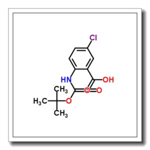 2-叔丁氧基羰氨基-5-氯苯甲酸