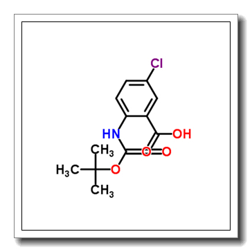 2-叔丁氧基羰氨基-5-氯苯甲酸