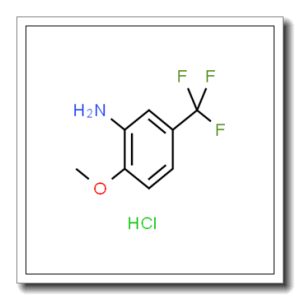 2-Methoxy-5-(trifluoromethyl)aniline hydrochloride (1:1)