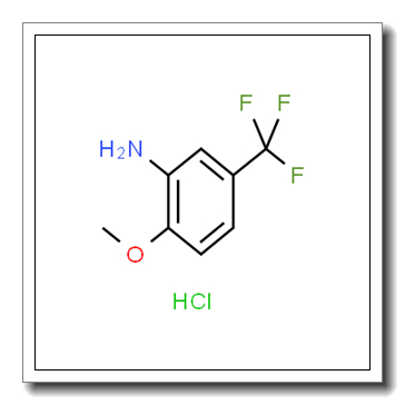 2-Methoxy-5-(trifluoromethyl)aniline hydrochloride (1:1)