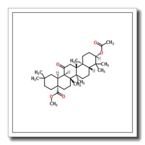 Methyl (3β,5ξ,9ξ,18α)-3-acetoxy-12-oxooleanan-28-oate